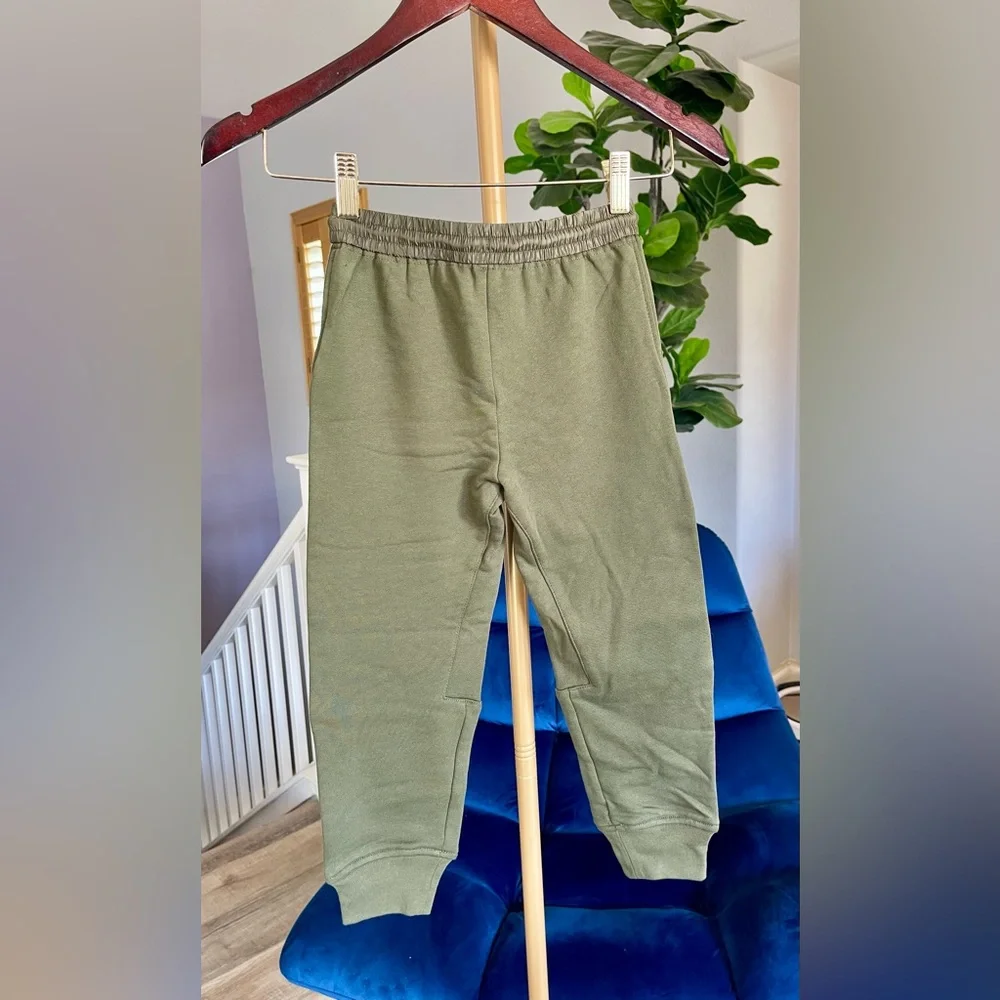 NWT BURBERRY Boy's Timothie TB Monogram Drawstring Jogger Pants Size 6Y (116 cm)